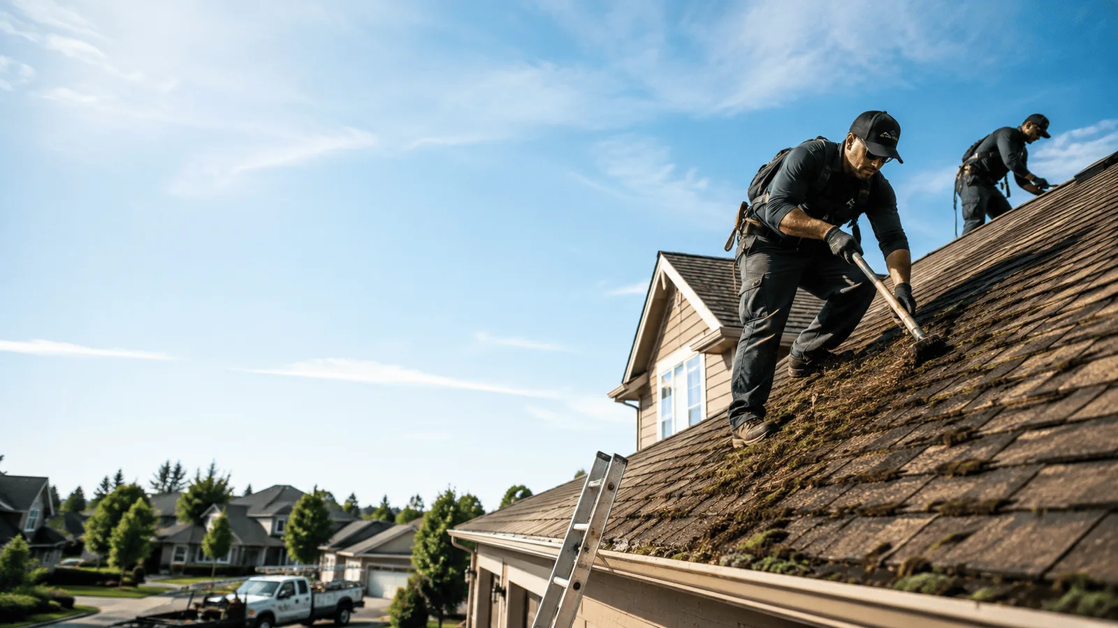 Roof Moss Removal in Succasunna, NJ near me